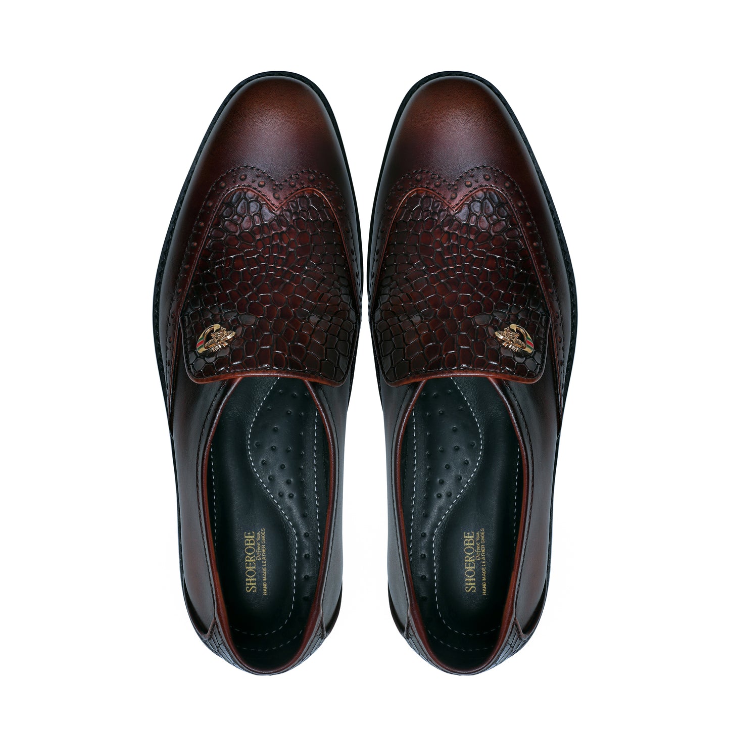 Alligator Style Loafers for Men