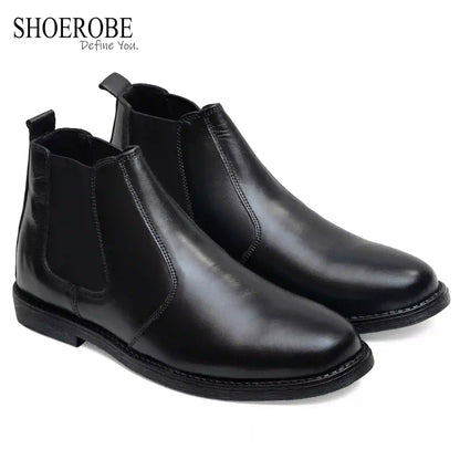 Men's Leather Chelsea Boots