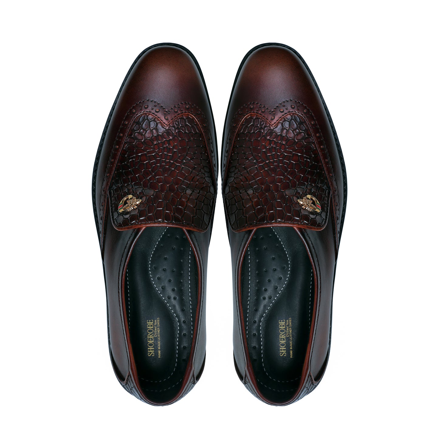 Alligator Style Loafers for Men