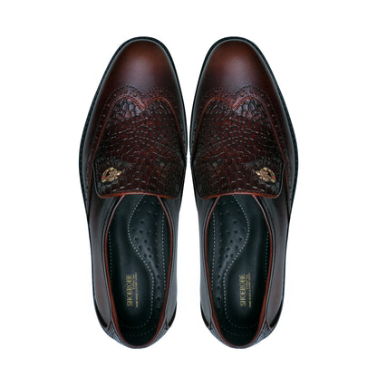 Alligator Style Loafers for Men