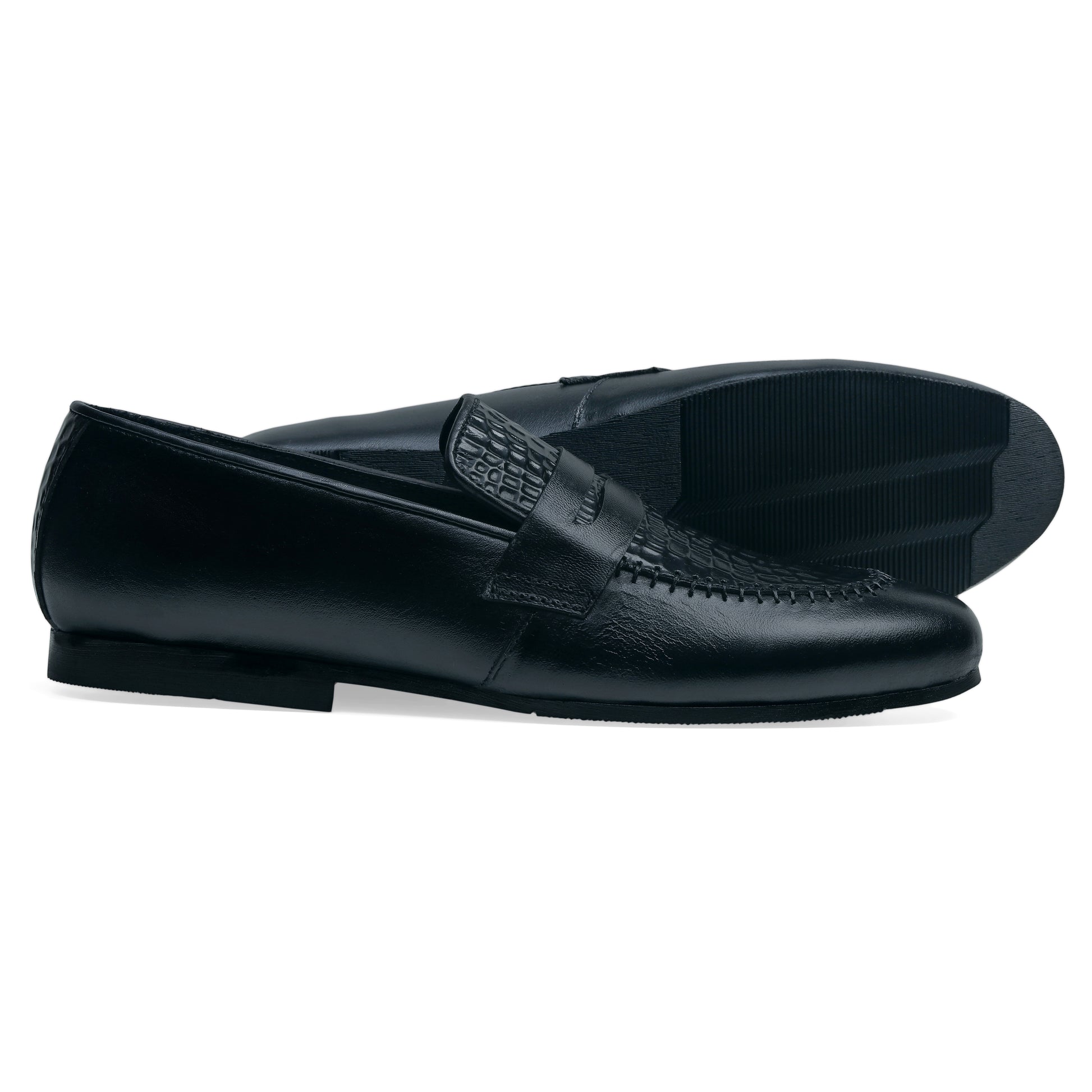 Patterned Loafers for Men